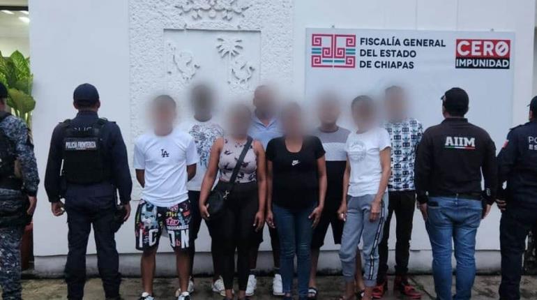 Rescatan a 8 migrantes cubanos víctimas de extorsión en Chiapas