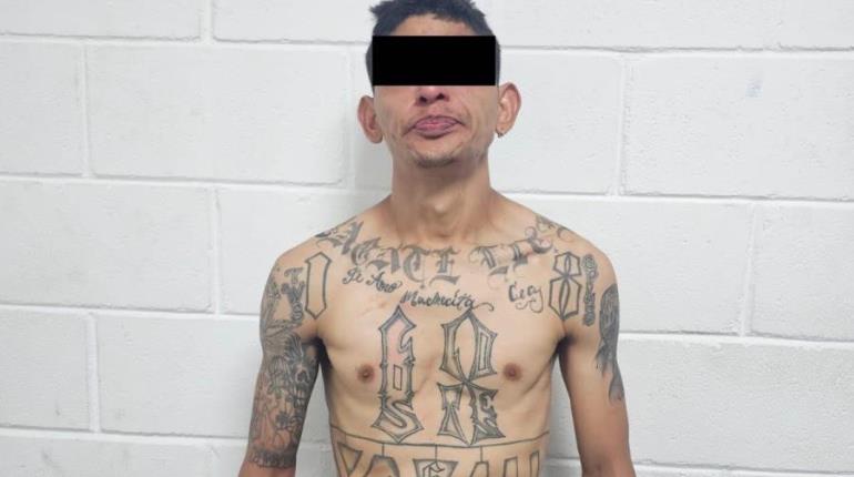Detienen a integrante de la pandilla ´Barrio 18´ de El Salvador en Chiapas