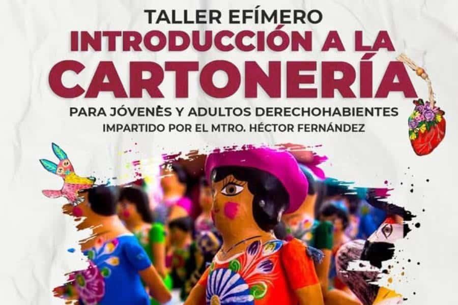 Impartirá ´Chocolate´ taller de introducción a la cartonería este lunes Impartirá ´Chocolate´ taller de introducción a la cartonería este lunes