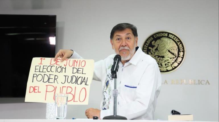 Noroña compara elección judicial con hacer el amor por primera vez
