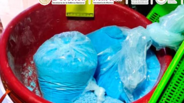 Aseguran autoridades más de 52 mdp en drogas, armas y vehículos al CJNG en Tijuana