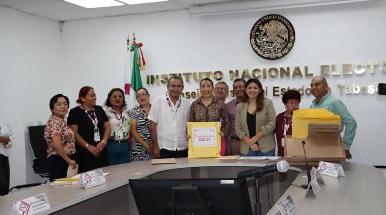 Votarán 181 tabasqueños de manera anticipada en elección judicial federal: INE