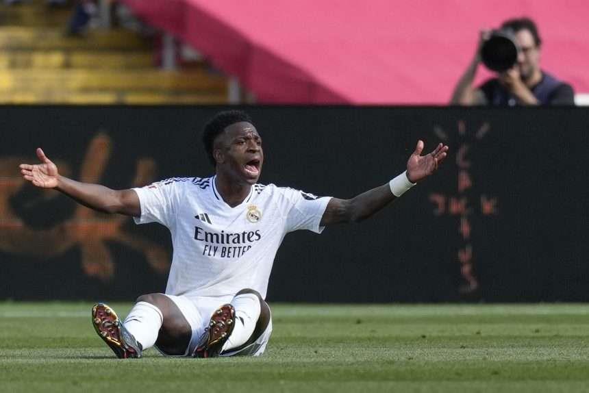 Vinicius termina lesionado la temporada con el Real Madrid Vinicius termina lesionado la temporada con el Real Madrid