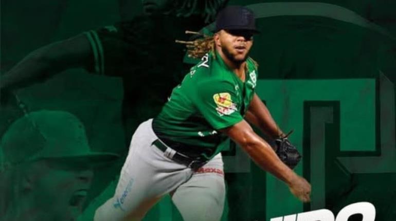Llega a Olmecas el pitcher dominicano Diógenes Almengo