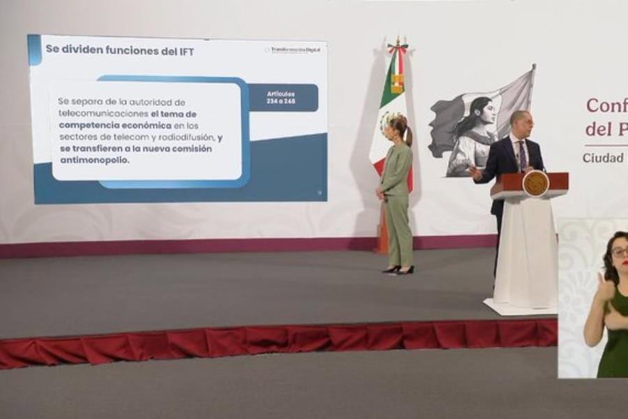 Rechaza Gobierno de México censura en la Ley de Telecomunicaciones Rechaza Gobierno de México censura en la Ley de Telecomunicaciones
