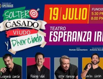 ‘Soltero, casado, viudo y divorciado’, oportunidad de disfrutar de obra de primer nivel en Villahermosa: Vicente Padrón
