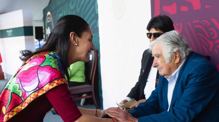 Sheinbaum y otros mandatarios lamentan muerte de Pepe Mujica