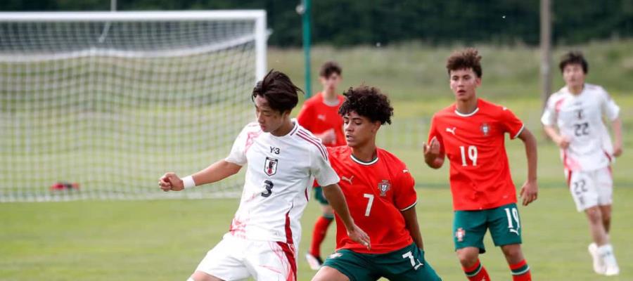 Debuta Cristiano Ronaldo Jr. con victoria en el Portugal contra Japón Debuta Cristiano Ronaldo Jr. con victoria en el Portugal contra Japón