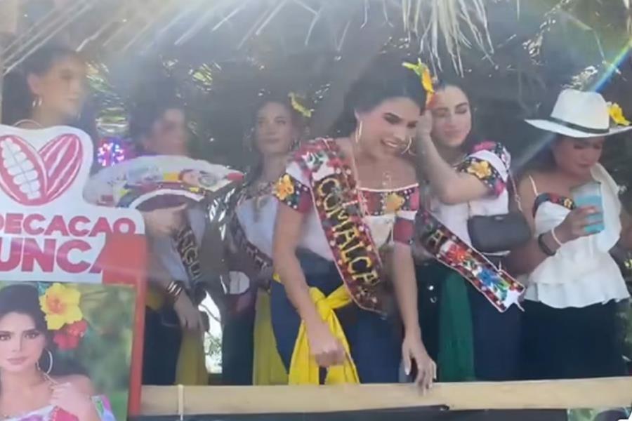 Ecos de Feria: Bianca Chargoy es parte de la enrama de Comalcalco junto a otras embajadoras Ecos de Feria: Bianca Chargoy es parte de la enrama de Comalcalco junto a otras embajadoras