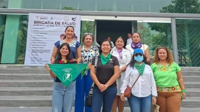 Celebra colectivo feminista despenalización del aborto en Tabasco