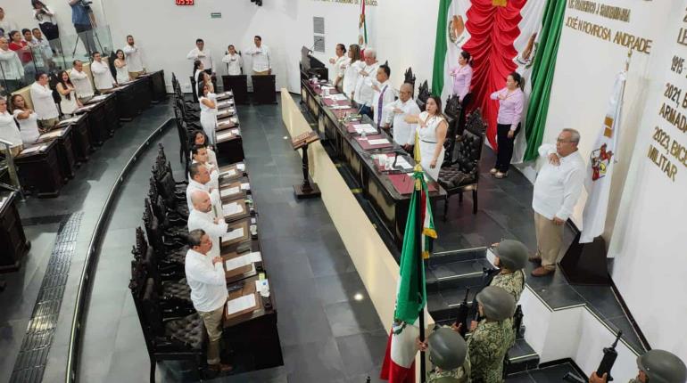 Clausuran diputados locales segundo periodo ordinario de sesiones