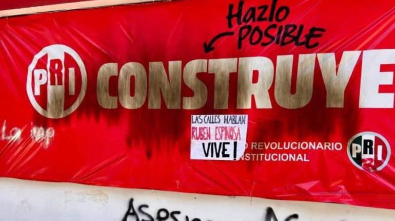 PRI de Tabasco condena ataque a instalaciones del Comité Directivo en Veracruz