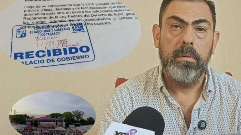 De nuevo proceden contra gobierno por violaciones de Ley de Autor en Feria Tabasco