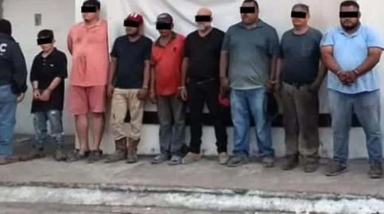 Detienen a 8 por desaparición de mecánicos en Huimanguillo