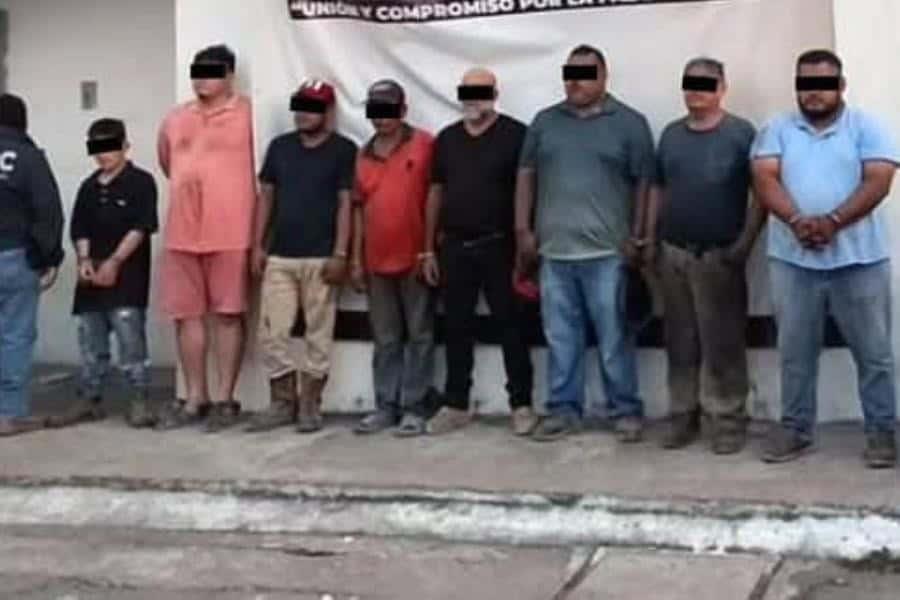 Detienen a 8 por desaparición de mecánicos en Huimanguillo Detienen a 8 por desaparición de mecánicos en Huimanguillo