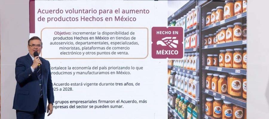 Más de 20 grupos empresariales incrementarán venta de productos Hechos en México Más de 20 grupos empresariales incrementarán venta de productos Hechos en México