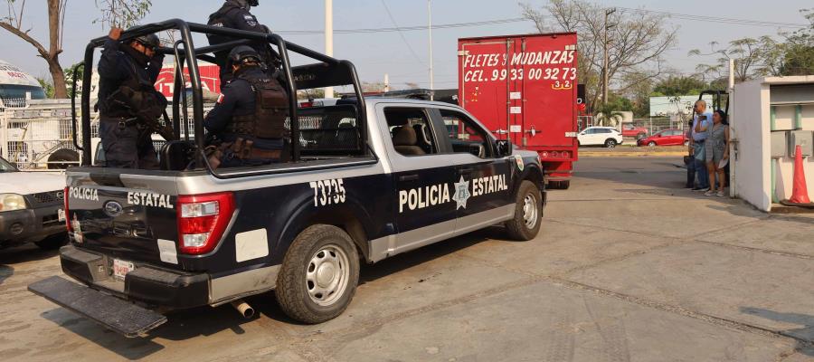 En Tabasco hay combate frontal a la delincuencia, dice Bracamonte tras decomiso de huachicol en Comalcalco En Tabasco hay combate frontal a la delincuencia, dice Bracamonte tras decomiso de huachicol en Comalcalco