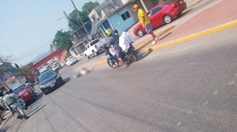Ejecutan a exdirector de tránsito de Teapa en la vía pública
