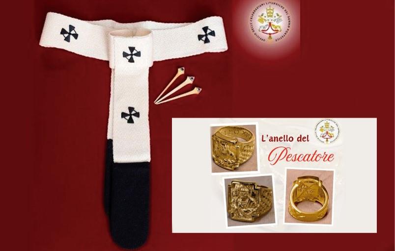 Difunden anillo del pescador y palio del papa León XIV Difunden anillo del pescador y palio del papa León XIV
