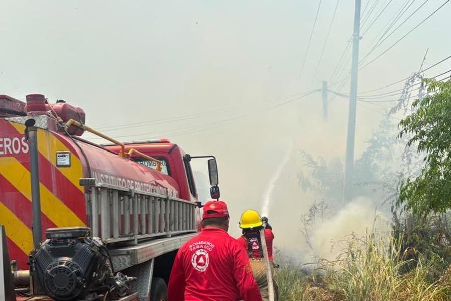 Calor mantuvo a Tabasco sábado y domingo con potencial extremo en generación de incendios Calor mantuvo a Tabasco sábado y domingo con potencial extremo en generación de incendios