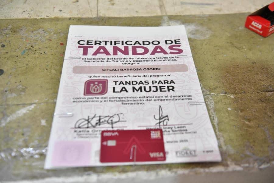 Este lunes inicia la dispersión de "Tandas para la mujer" en Huimanguillo Este lunes inicia la dispersión de "Tandas para la mujer" en Huimanguillo