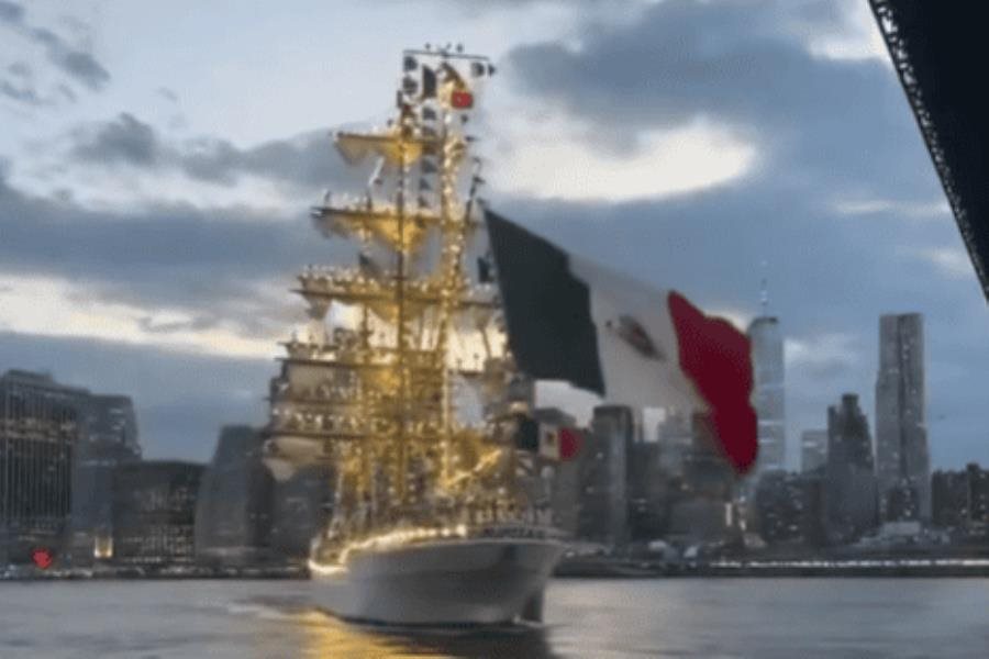 Transparencia en accidente de buque Cuauhtémoc en NY compromete Semar Transparencia en accidente de buque Cuauhtémoc en NY compromete Semar