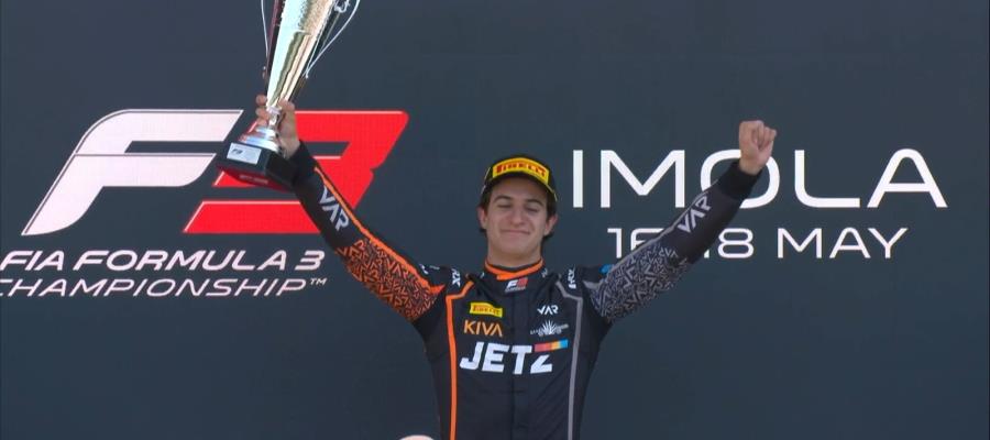 Mexicano Santiago Ramos gana la carrera principal de Fórmula 3 en Imola Mexicano Santiago Ramos gana la carrera principal de Fórmula 3 en Imola