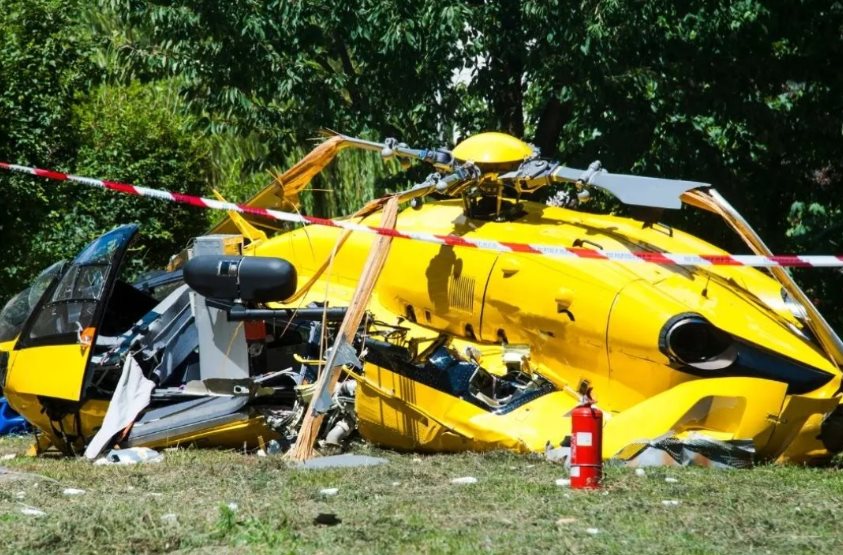 Mueren 5 personas tras colisión de helicópteros en Finlandia Mueren 5 personas tras colisión de helicópteros en Finlandia