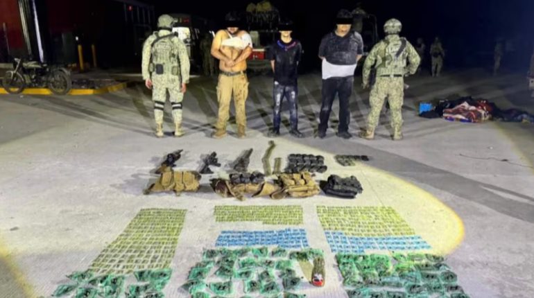Civiles armados atacan a balazos a fuerzas federales en Sinaloa
