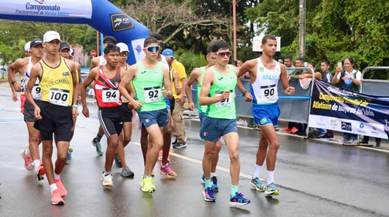 Marchistas mexicanos ganan oro en Campeonato Panamericano en Colombia