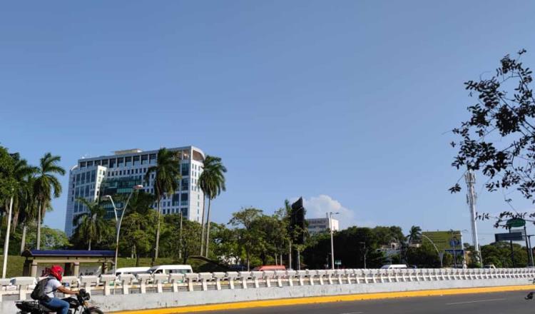 Conagua estima ambiente caluroso a muy caluroso para Tabasco este domingo