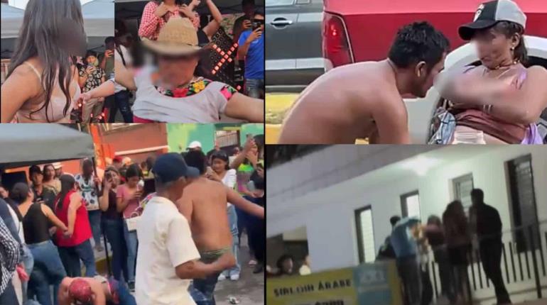 Desvirtúan enrama Comalcalco con alcohol, desnudos, peleas y más