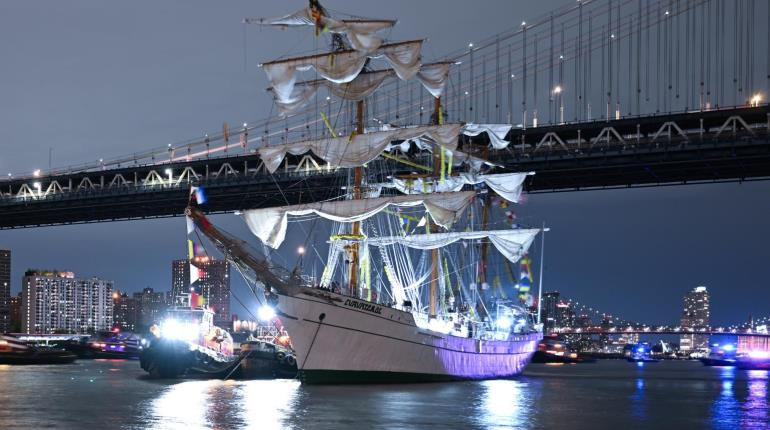 Tras accidente en el puente de Brooklyn, regresarán a México cadetes del Buque Escuela Cuauhtémoc