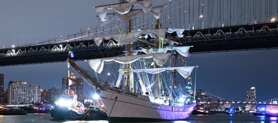 Tras accidente en el puente de Brooklyn, regresarán a México cadetes del Buque Escuela Cuauhtémoc Tras accidente en el puente de Brooklyn, regresarán a México cadetes del Buque Escuela Cuauhtémoc