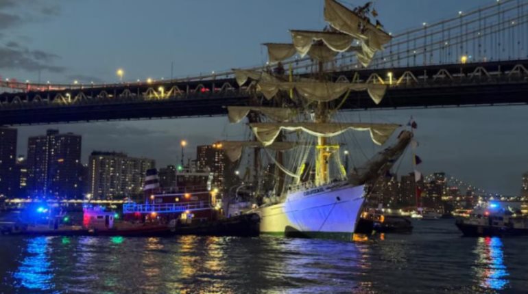 Estima EE.UU. emitir informe preliminar sobre causa del choque del Buque Cuauhtémoc en 30 días