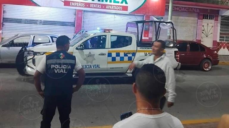 Motociclista ataca a balazos a tránsitos de Cunduacán