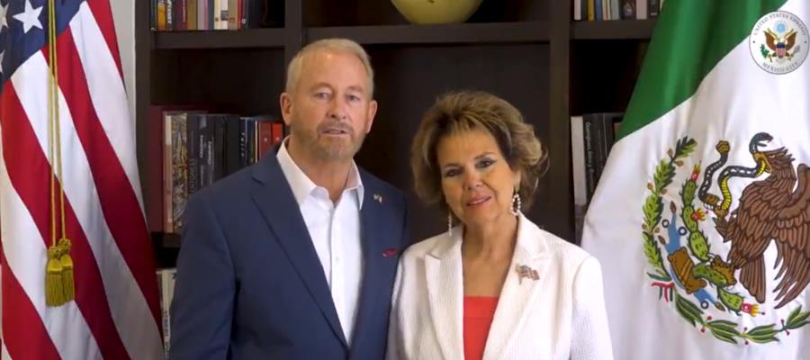 Johnson garantiza buena relación entre EE. UU. y México