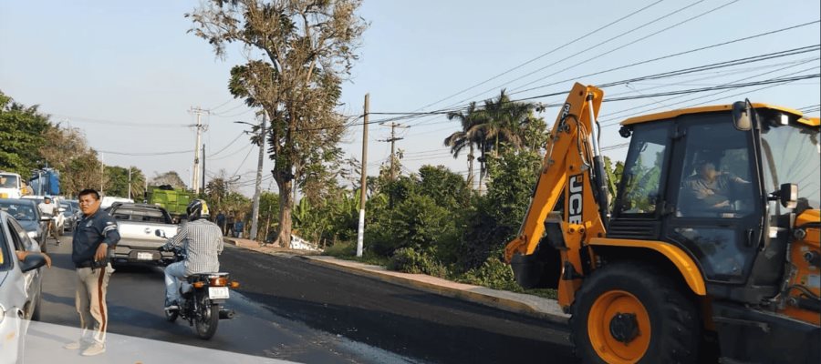 Recarpeteo de la Nacajuca-Villahermosa será fuera de horarios pico: Ayuntamiento Recarpeteo de la Nacajuca-Villahermosa será fuera de horarios pico: Ayuntamiento