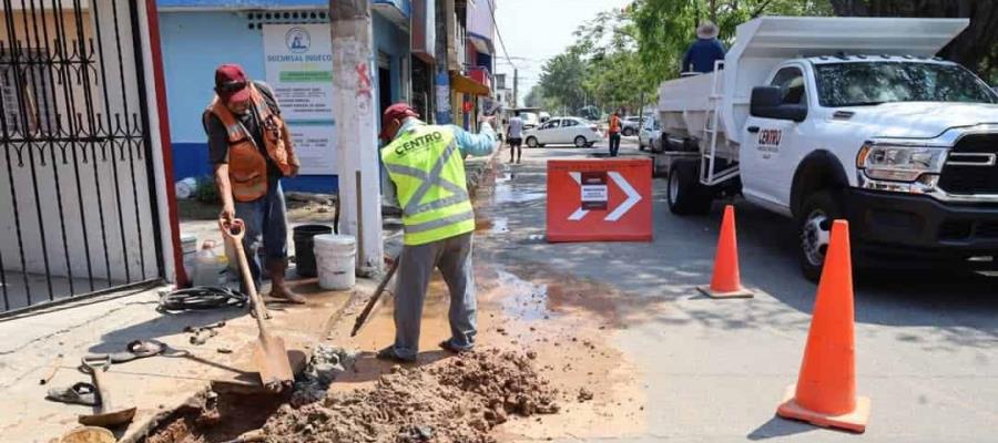Da Centro banderazo a brigadas para bacheo, desazolve, reparación de fugas y luminarias en Indeco Da Centro banderazo a brigadas para bacheo, desazolve, reparación de fugas y luminarias en Indeco
