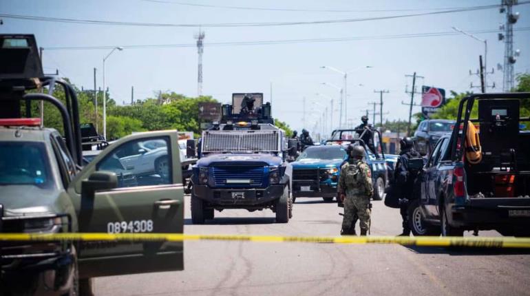 Aseguran fuerzas federales a 11 criminales en Culiacán, Sinaloa