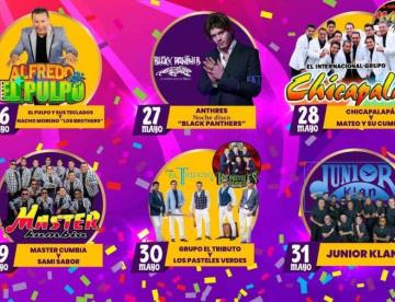 Anuncia Jalpa su cartelera musical para la feria