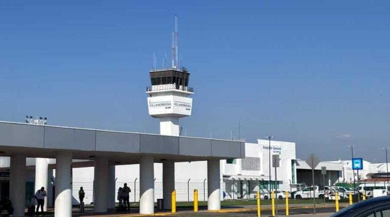 Repunta afluencia de pasajeros en Aeropuerto de Villahermosa durante abril