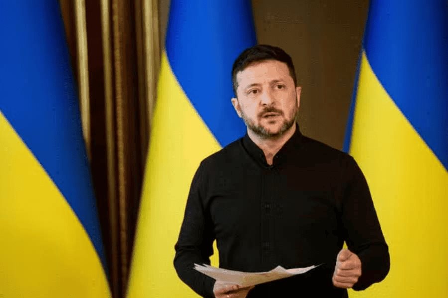 Zelenski señala a Rusia de intentar ganar tiempo para proseguir la invasión en territorio ucraniano Zelenski señala a Rusia de intentar ganar tiempo para proseguir la invasión en territorio ucraniano