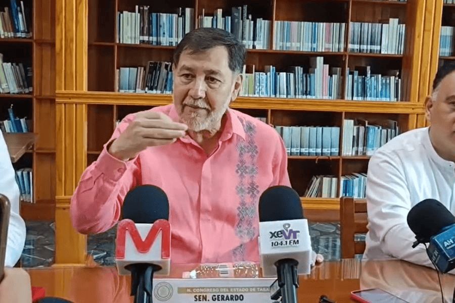 Respalda Noroña a May ante los momentos duros que le ha tocado vivir Respalda Noroña a May ante los momentos duros que le ha tocado vivir