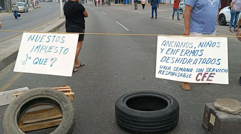 Jueves de bloqueos por falta de luz en Tabasco ¿Qué zonas? Aquí te decimos