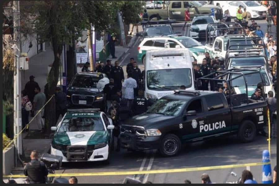 Cámaras en zona del asesinato de funcionarios de la CDMX sí funcionan: C5 Cámaras en zona del asesinato de funcionarios de la CDMX sí funcionan: C5