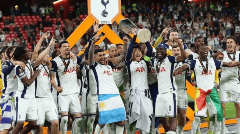 Se corona Tottenham como campeón de la Europa League