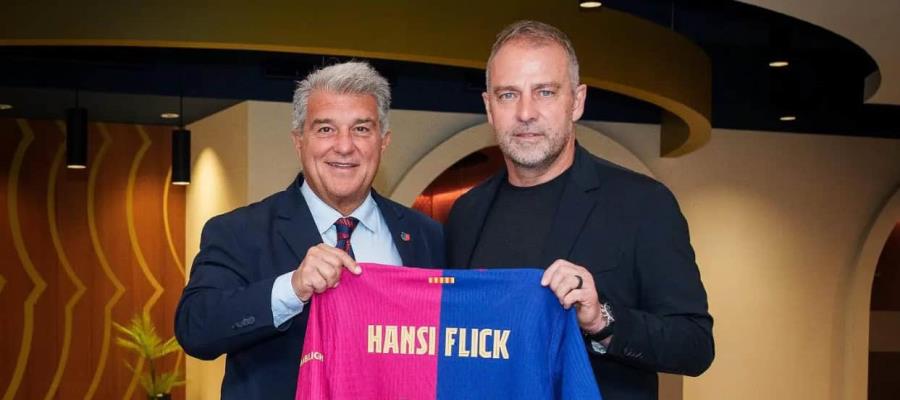 Renueva Hansi Flick contrato como técnico del Barcelona hasta 2027 Renueva Hansi Flick contrato como técnico del Barcelona hasta 2027