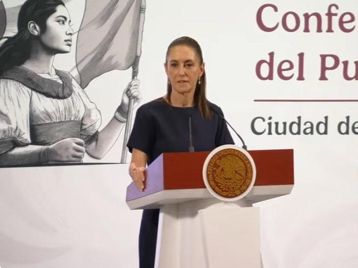 "Está mal": Sheinbaum a edil de Uruapan que pidió disparar a delincuentes "Está mal": Sheinbaum a edil de Uruapan que pidió disparar a delincuentes