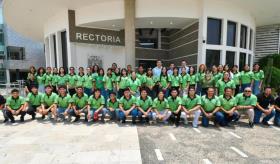 Parten 64 juchimanes rumbo a Juegos Nacionales en Puebla